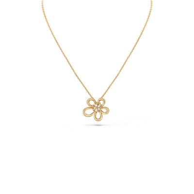 VAN CLEEF ARPELS FLOWERLACE PENDANT VCARPME200